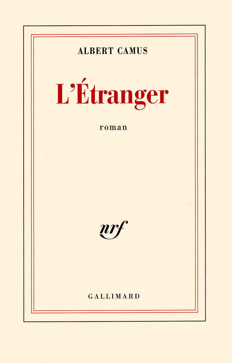 etranger Camus Cover