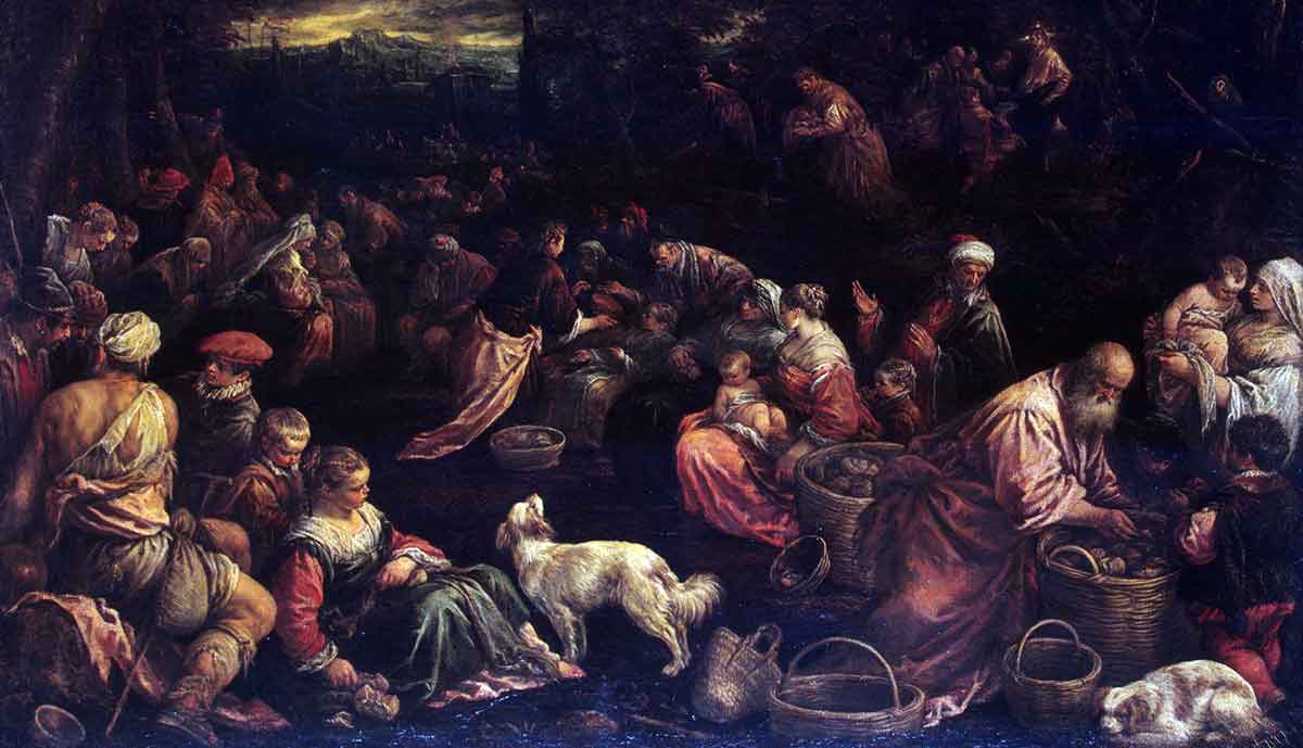 f bassano miracle of the loaves and fishes