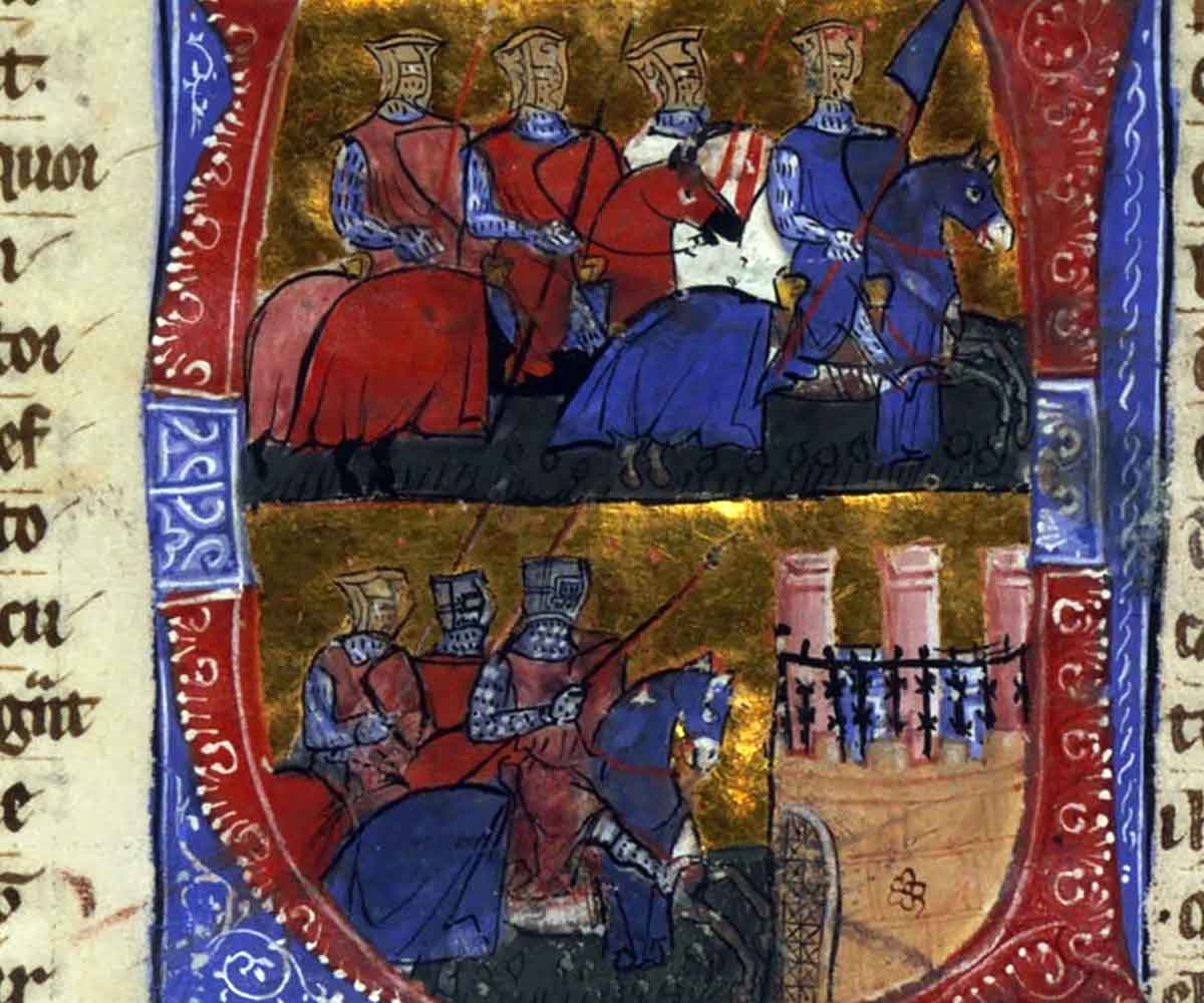 first crusade departure manuscript