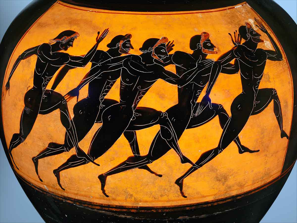 foot race panathenaic prize