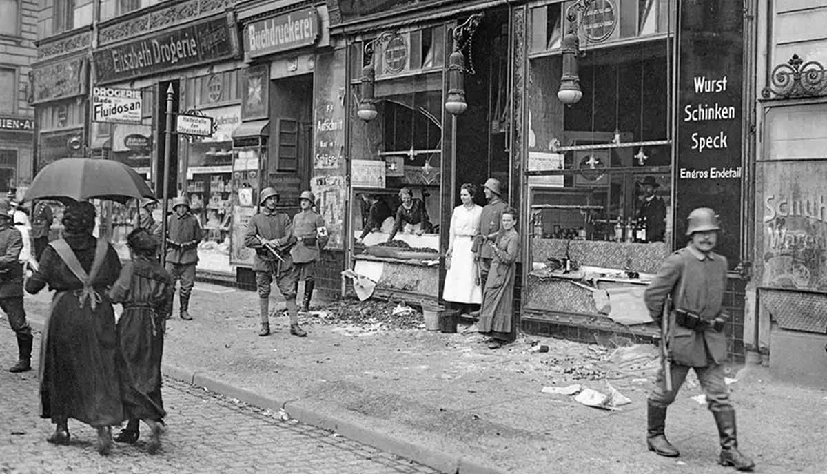 germany food shortage ww1