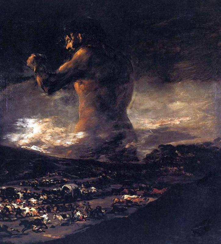 giant goya painting