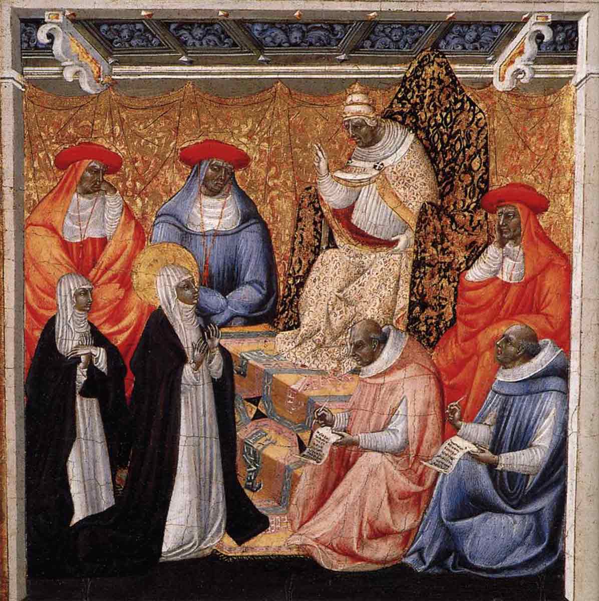 giovanni di paolo catherine of siena avignon