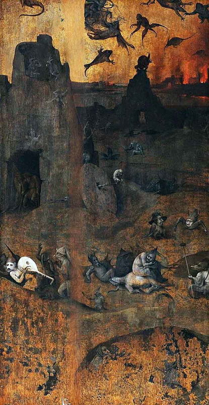 hell flood painting bosch