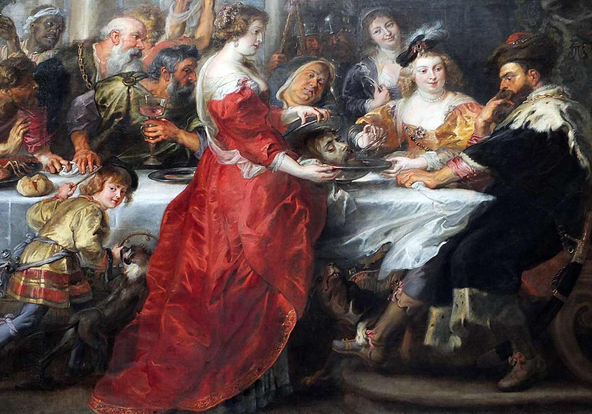 herodias rubens women in the bible