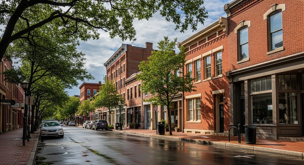 Downtown street in Hampton, Virginia. Source: Wikimedia Commons
