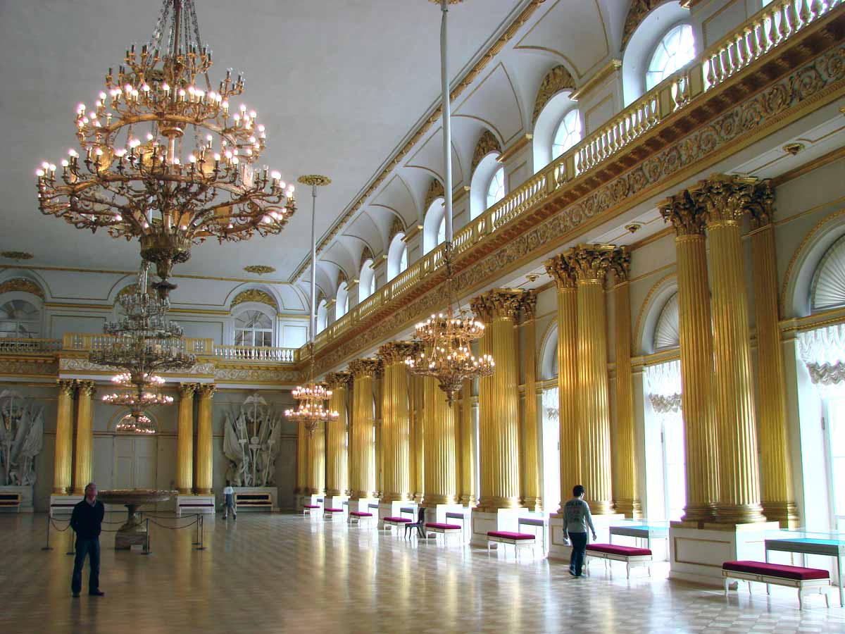 interior armorial hall hermitage museum russia