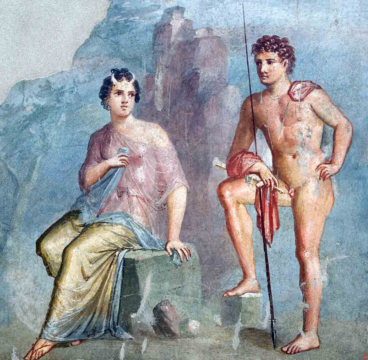 io pompeii fresco