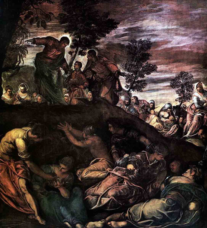 jacopo tintoretto the miracle of the loaves and fishes