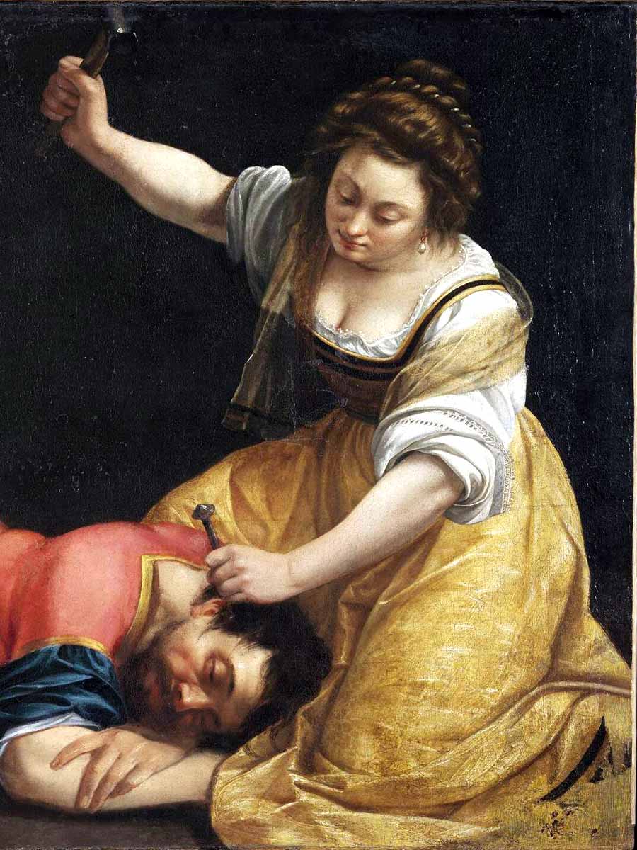 jael and sisera gentileschi