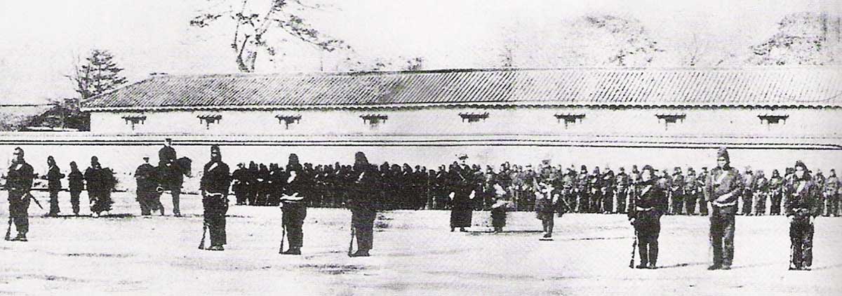 japanese tokugawa bakufu troops