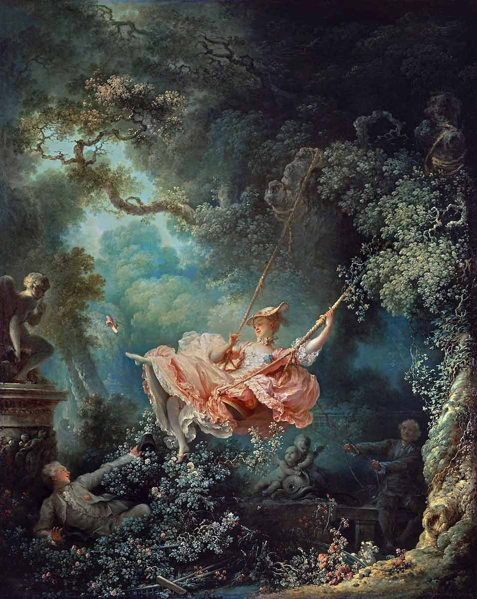 jean honoré fragonard swing painting