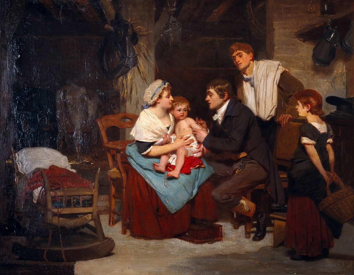 jenner vaccinate boy smallpox