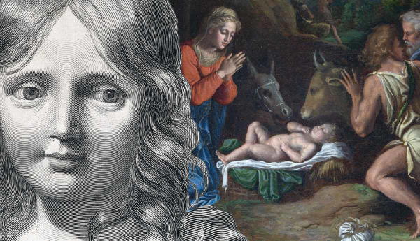 jesus child face header