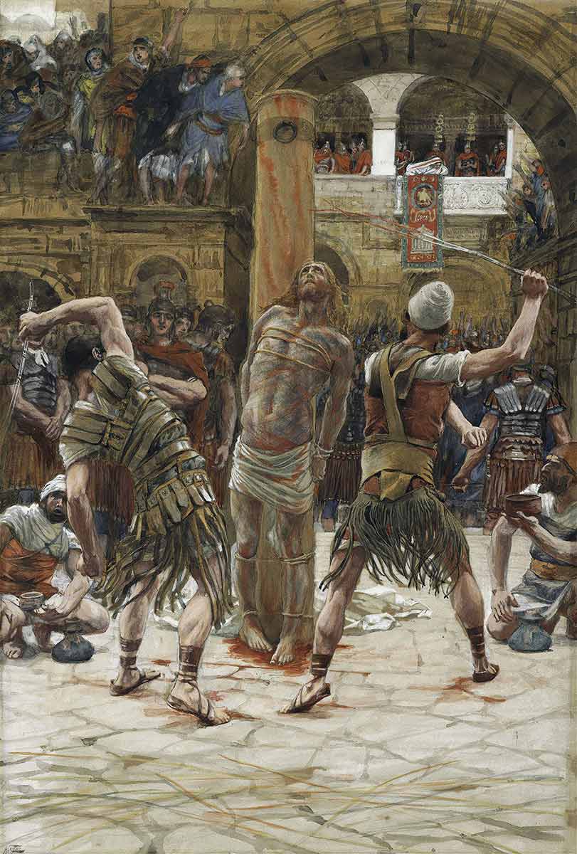 jesus scourged