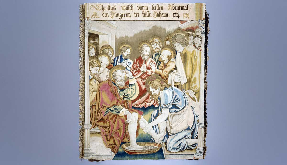 jesus was disciples feet