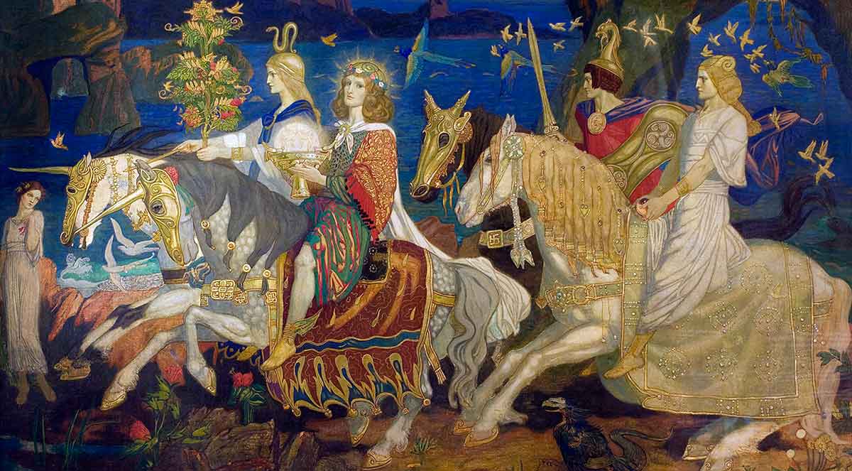 john duncan riders sidhe painting