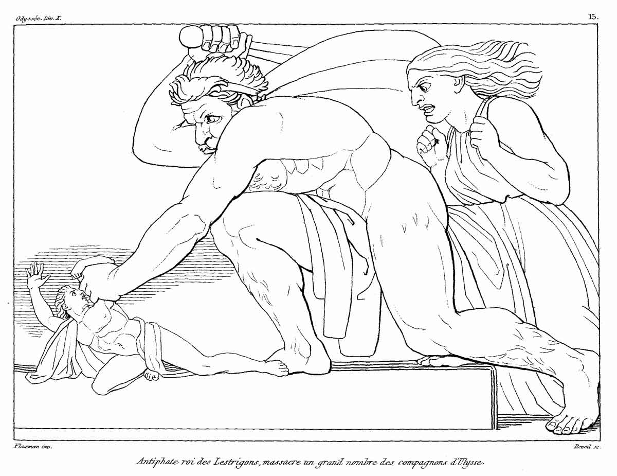 john flaxman antiphates