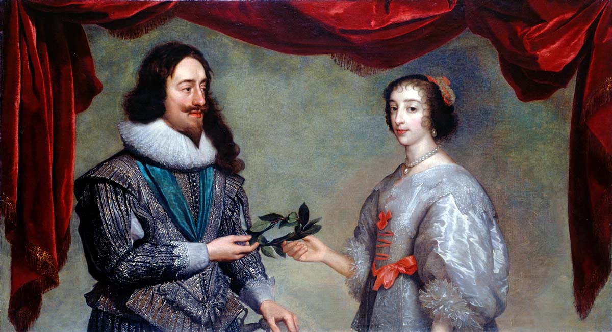 king charles i henrietta maria