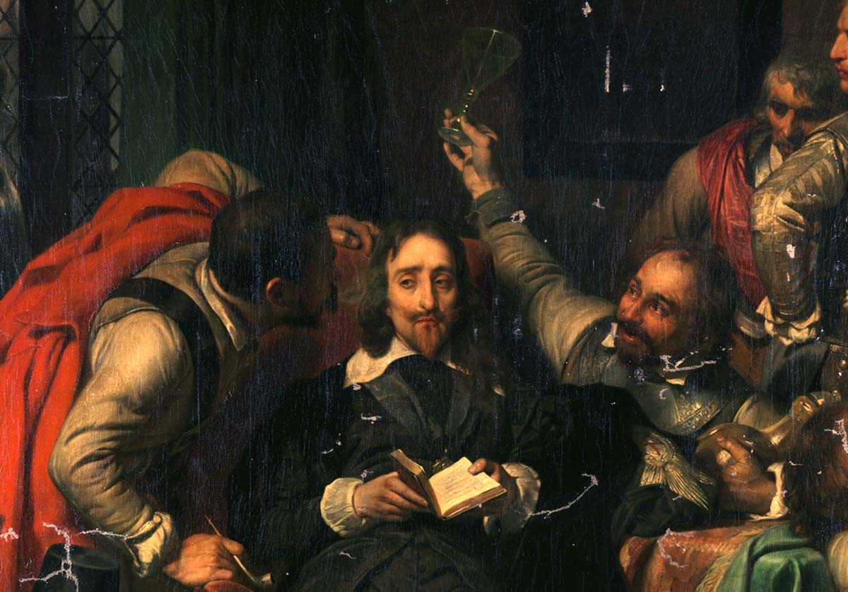 king charles i insulted by soldiers