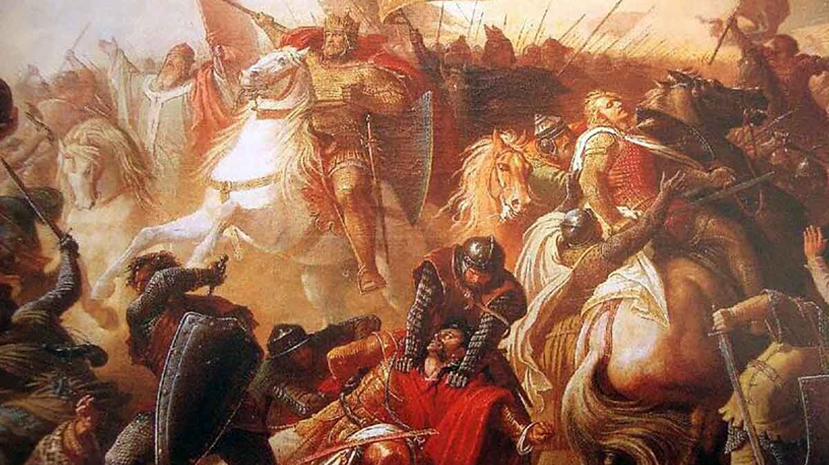 lechfeld painting otto the great