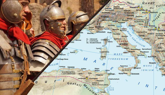 legions map pilum