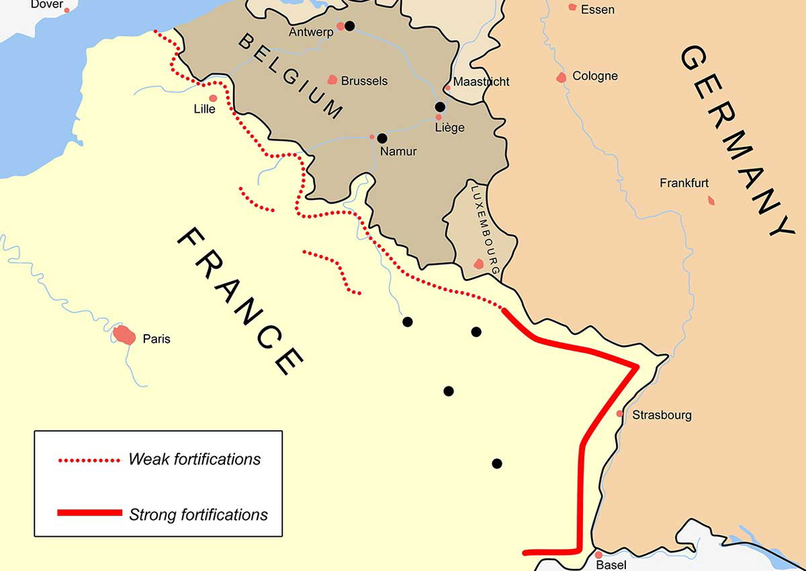 maginot line map