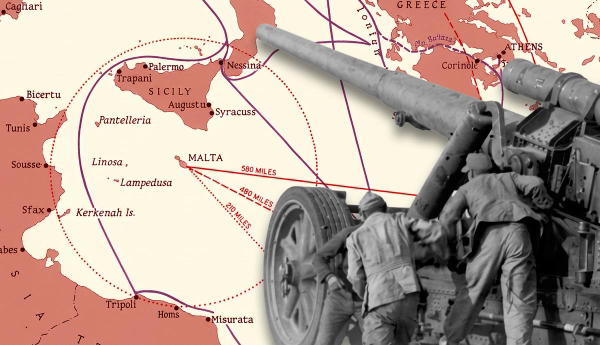 malta map gun