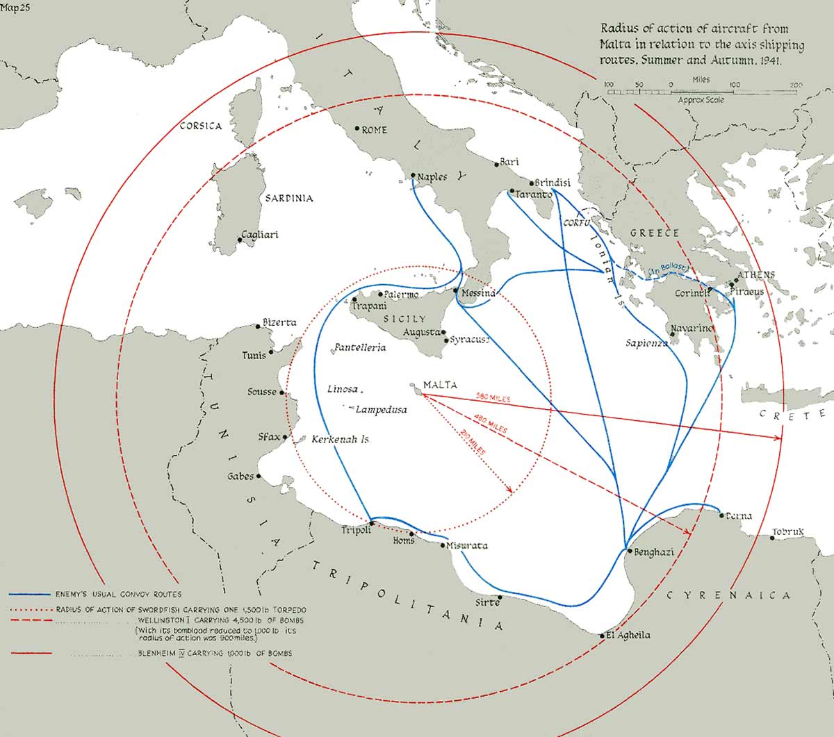 malta map shipping