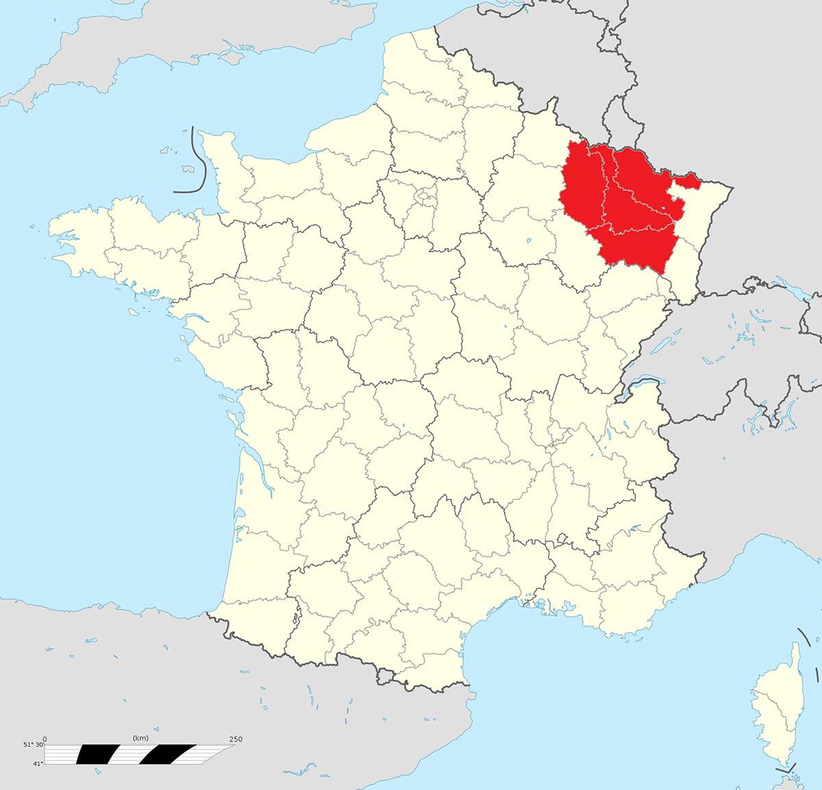 map lorraine france