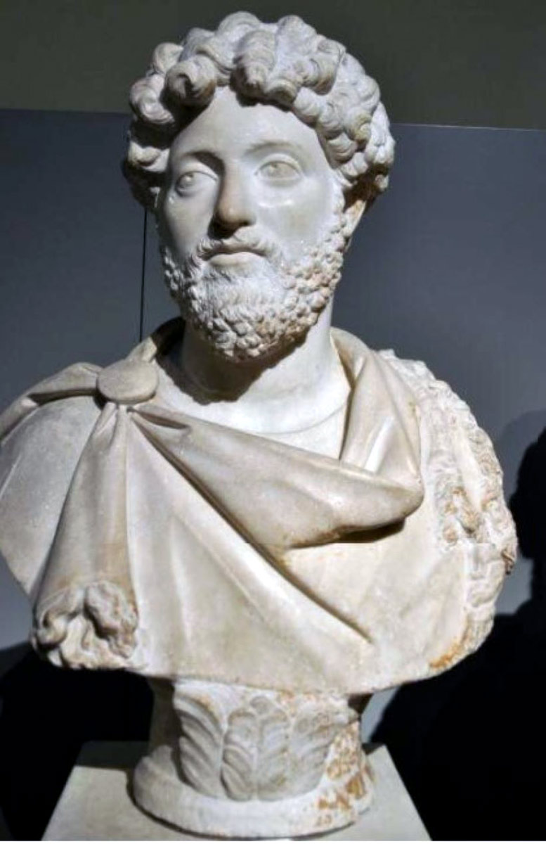 marcus aurelius bust BM