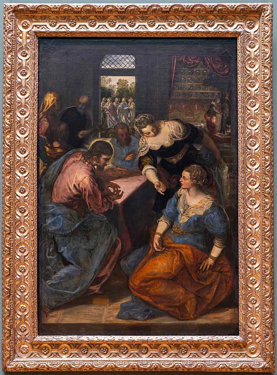 martha and mary tinteretto