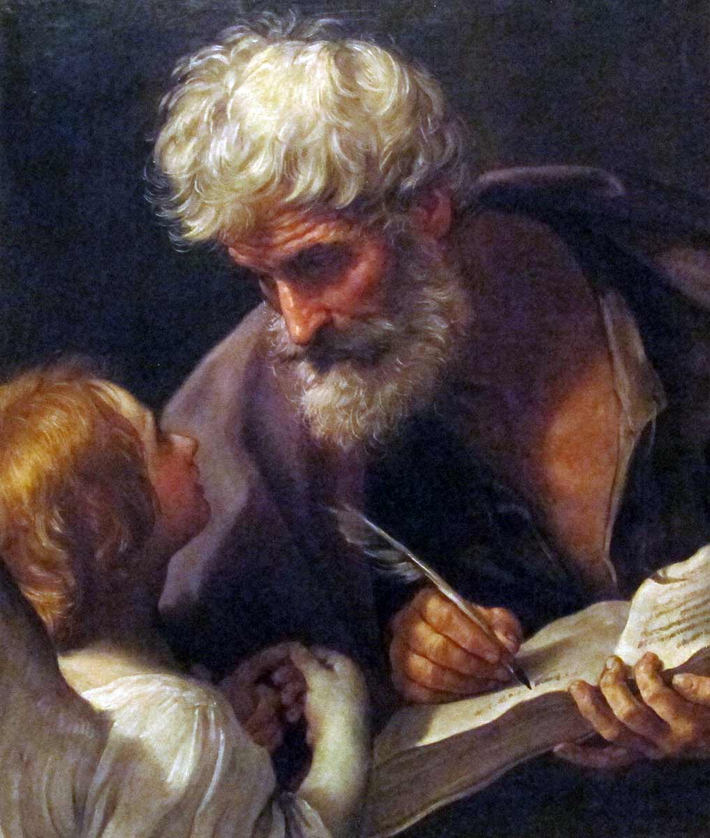 matthew angel painting