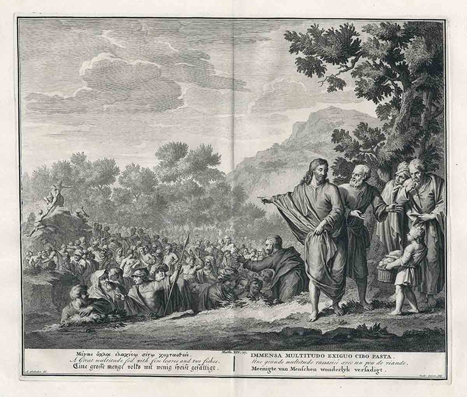matthew houbraken feeding the multitude