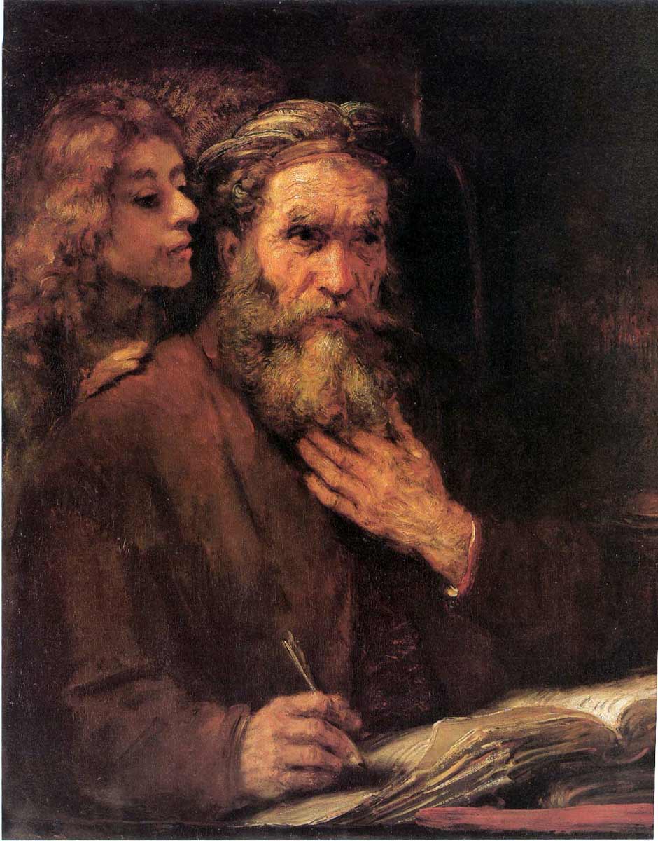 matthew inspired rembrandt jesus genealogy