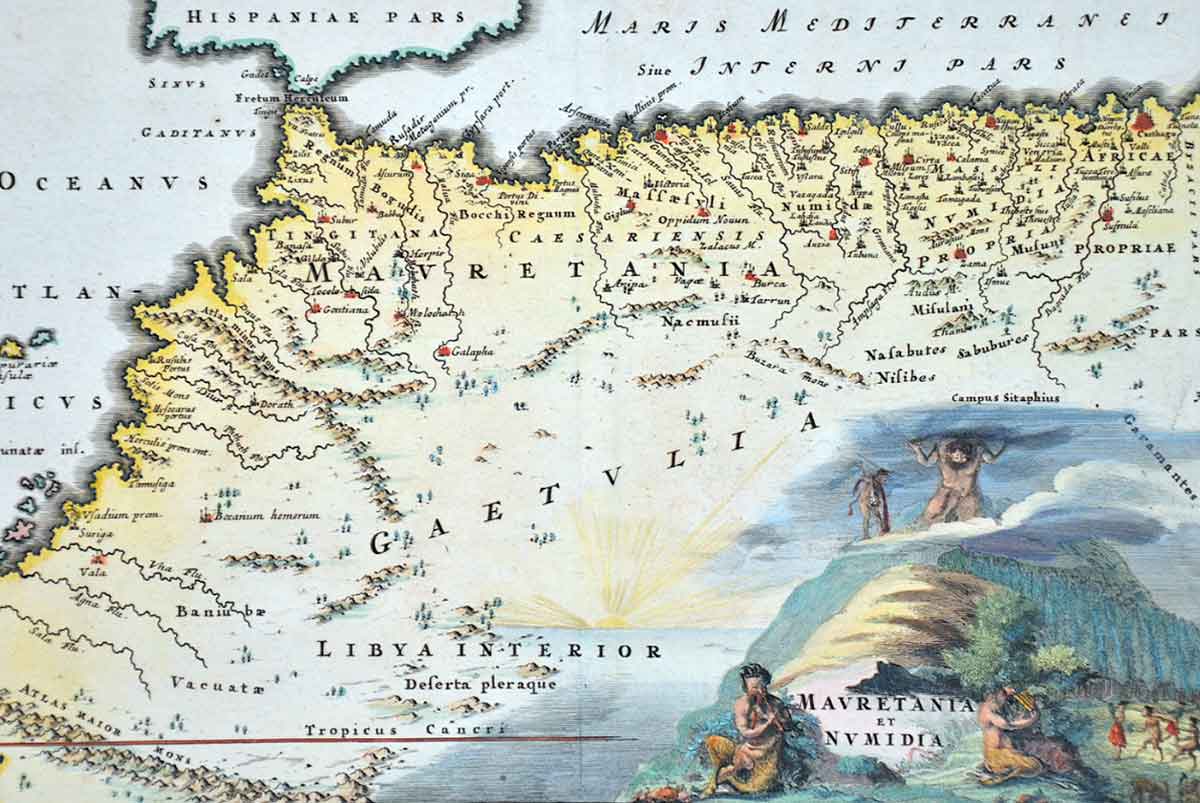 mauretania map