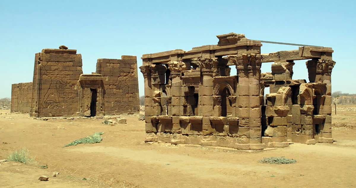 meroe ruins romans in africa
