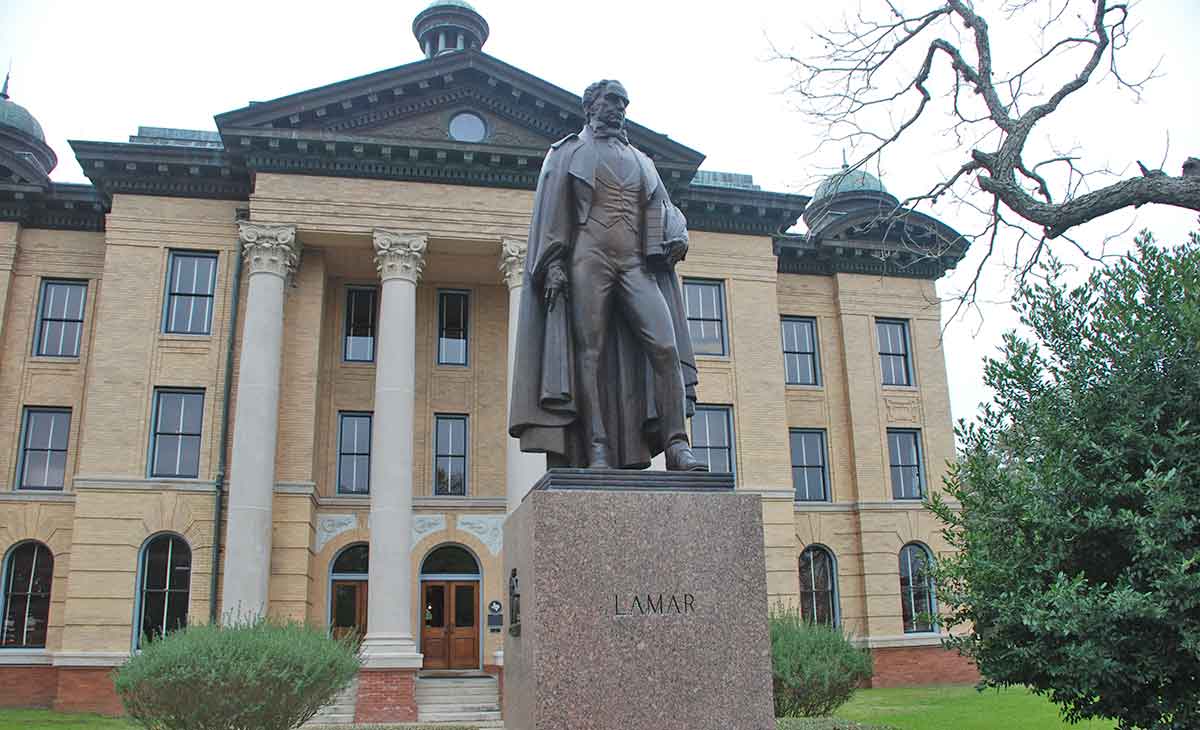 mirabeau lamar monument