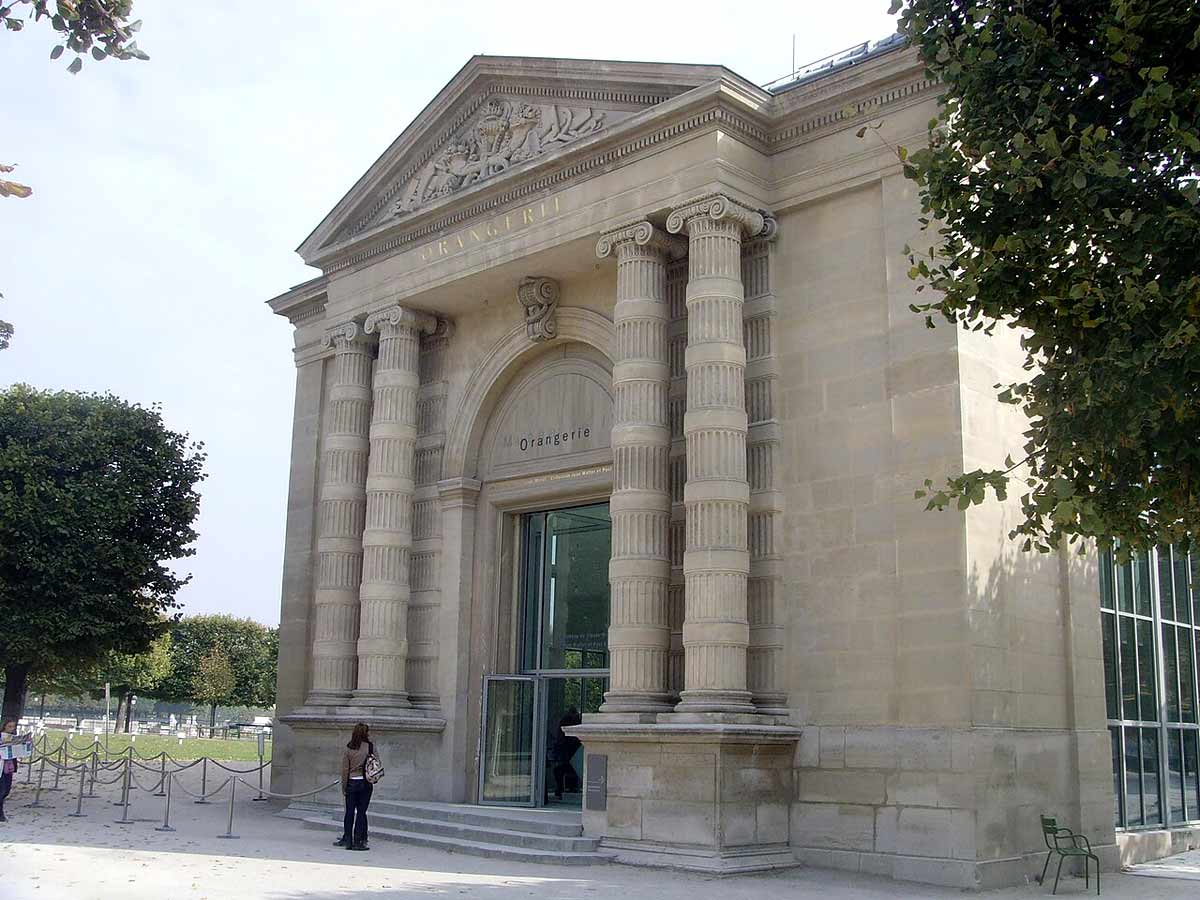 musee orangerie paris exterior facade