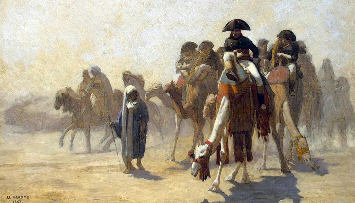 napoleon egyptian campaign painting