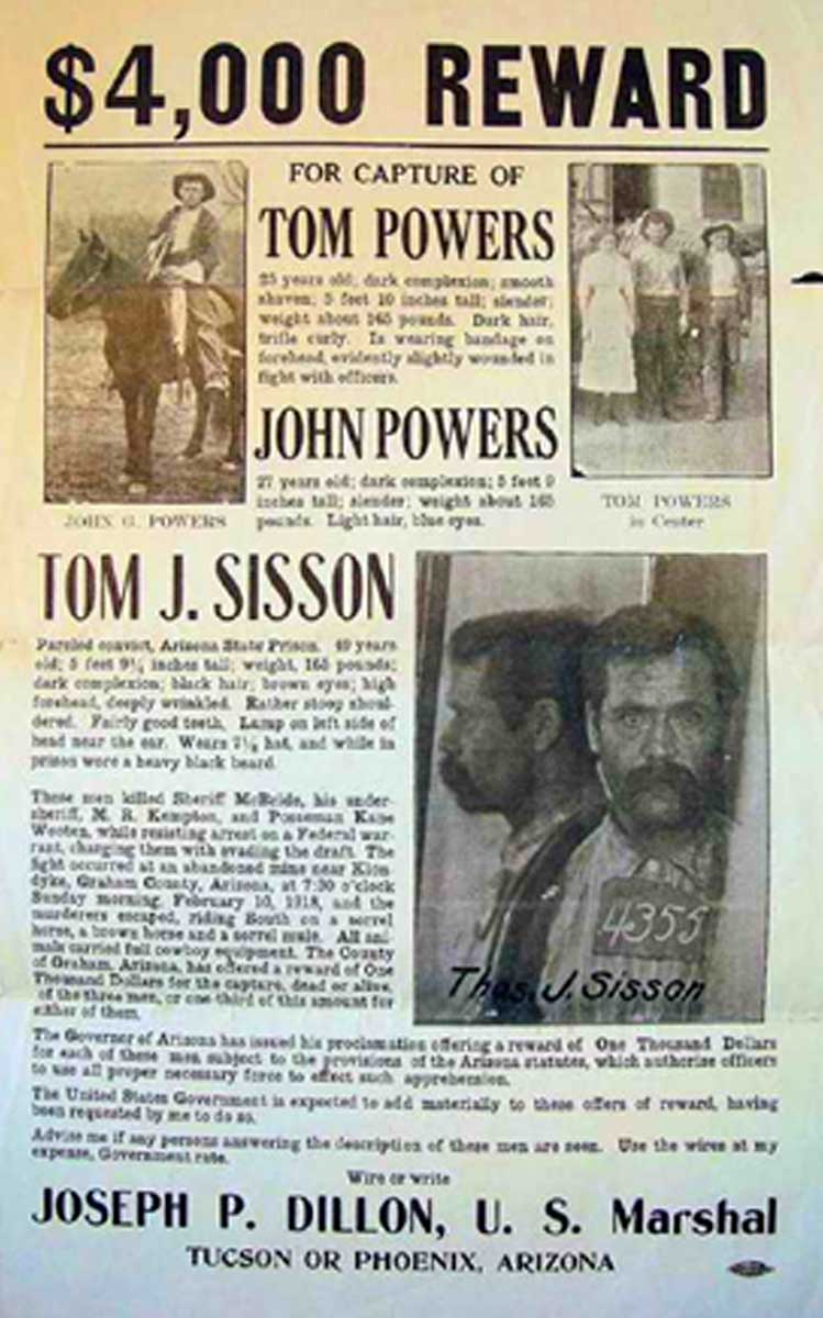 old west wanted poster