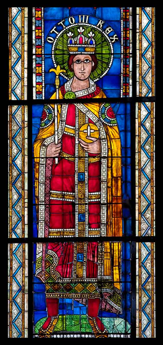 otto iii stained glass ottonian dynasty