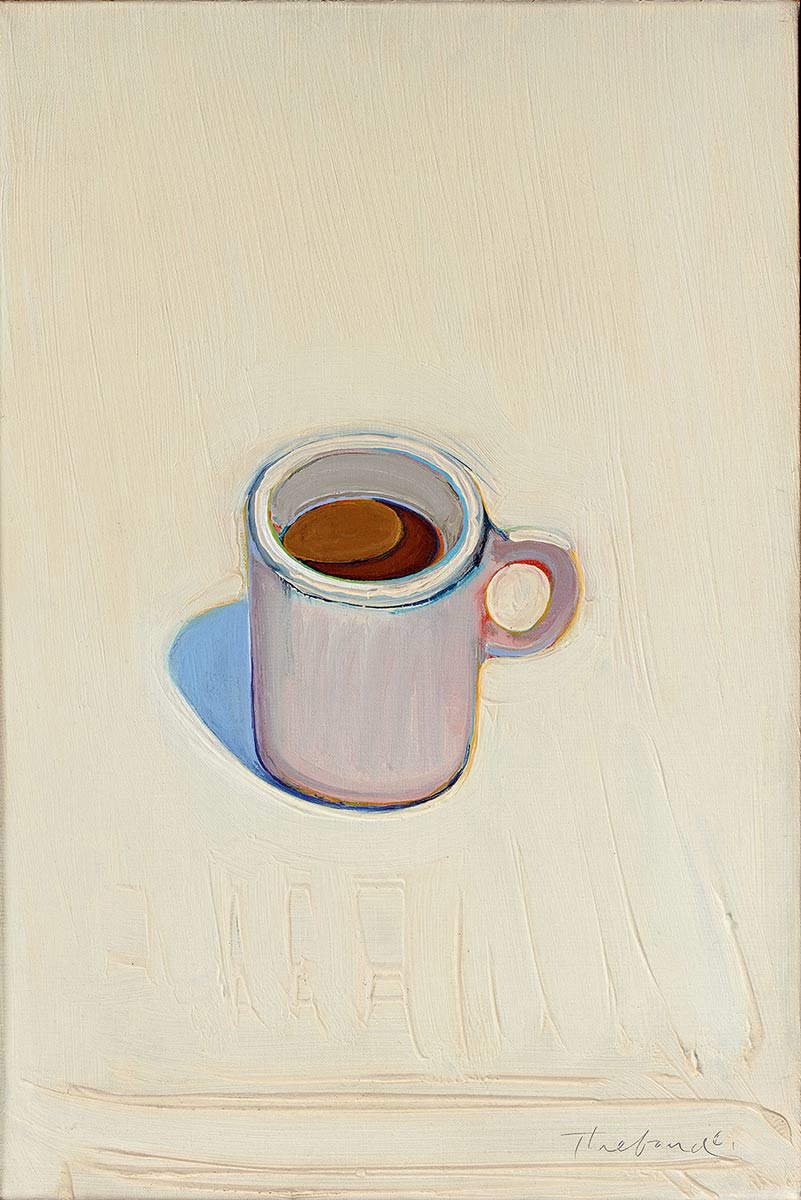 painting thiebaud cup of coffee