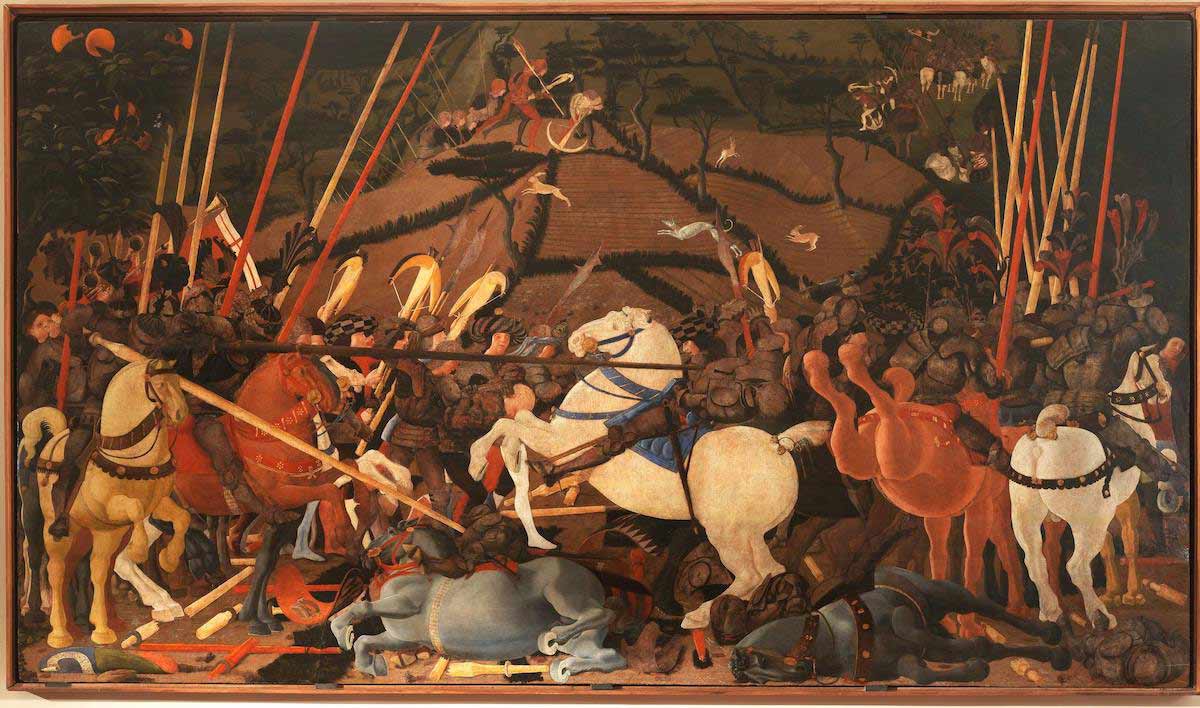 paolo uccello battle of san romano painting