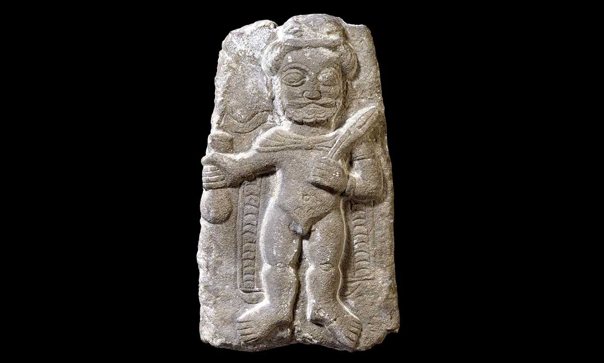 parthian limestone sculpture