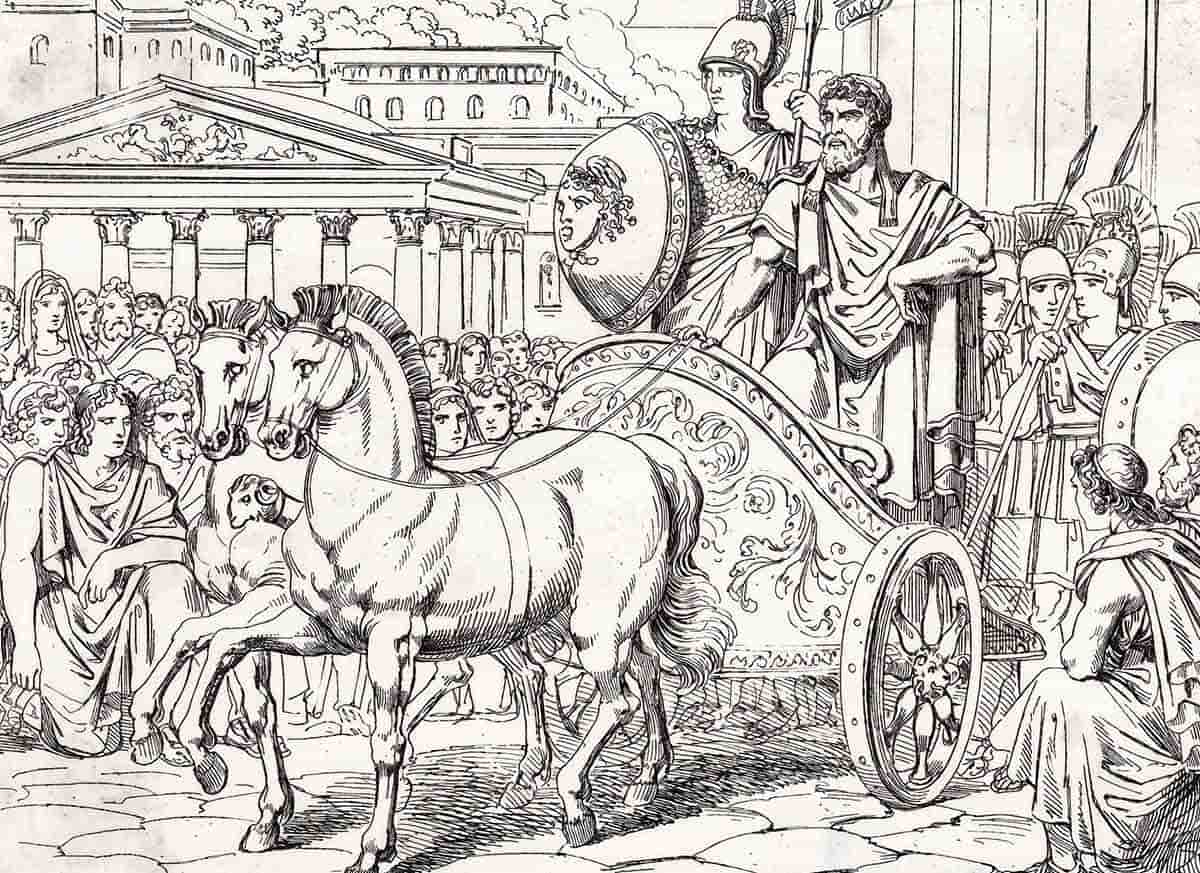 pesisistratus enters athens