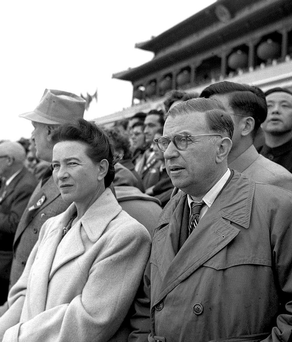 photo sartre beauvoir