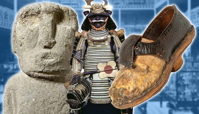 Artifacts from different world cultures