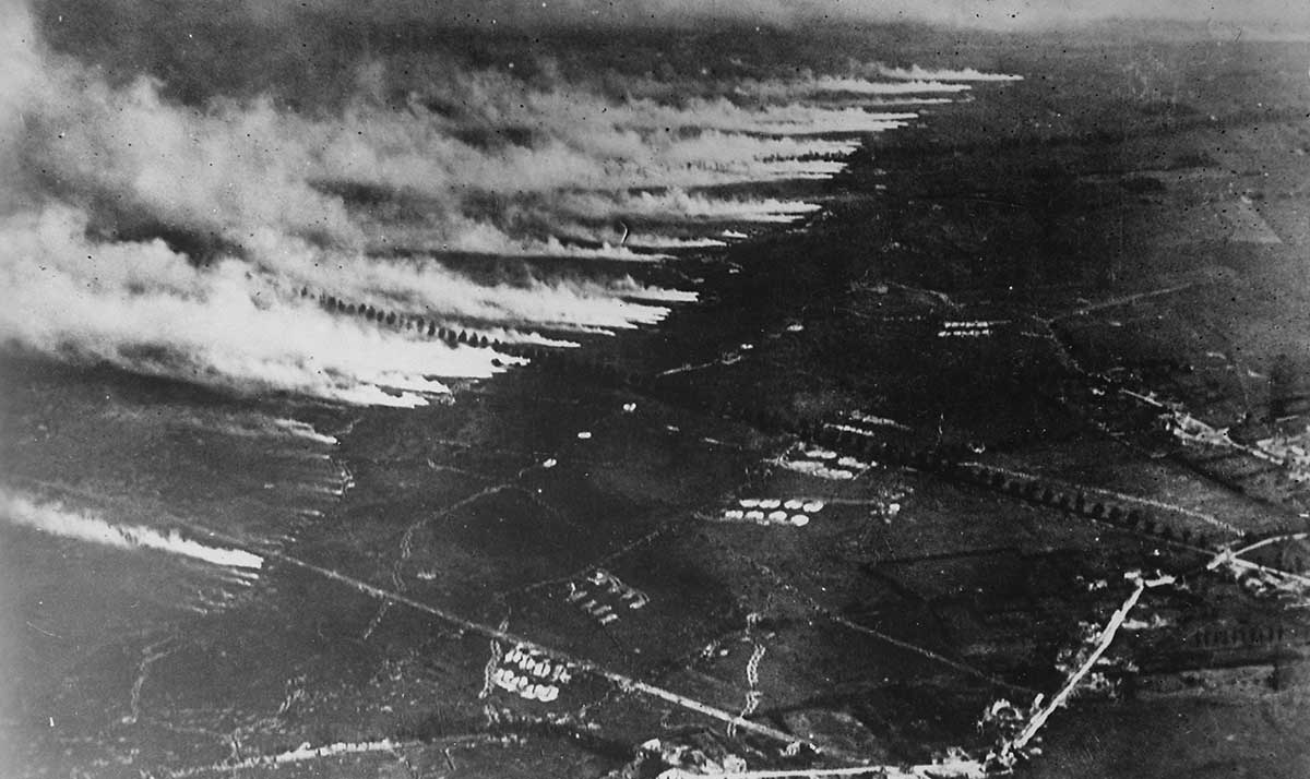poison gas attack wwi