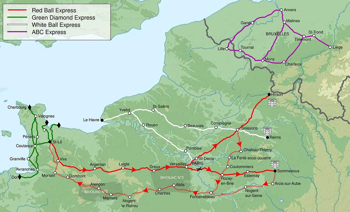 red ball express